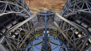 The main reflector (M1) is made up of 798 mirror segments ( ESO/L. Calçada/ACe Consortium)