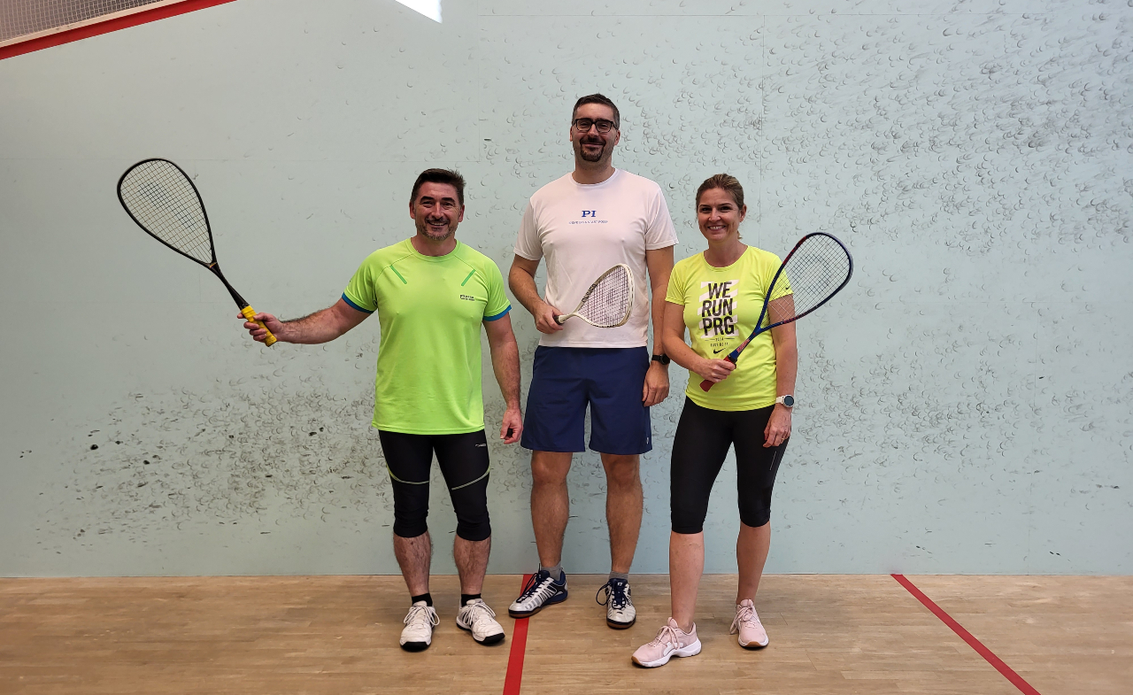 Výzva: Zahrajte si s námi squash