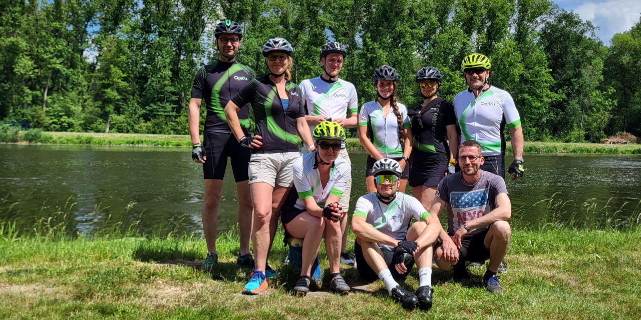 OptiXs si připsalo dalších 100 km na kolech