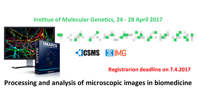 Kurz Imaris, ÚMG AVČR Praha