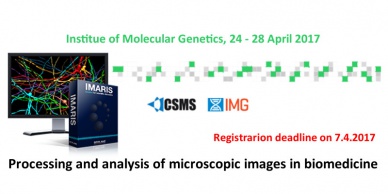 Kurz Imaris, ÚMG AVČR Praha